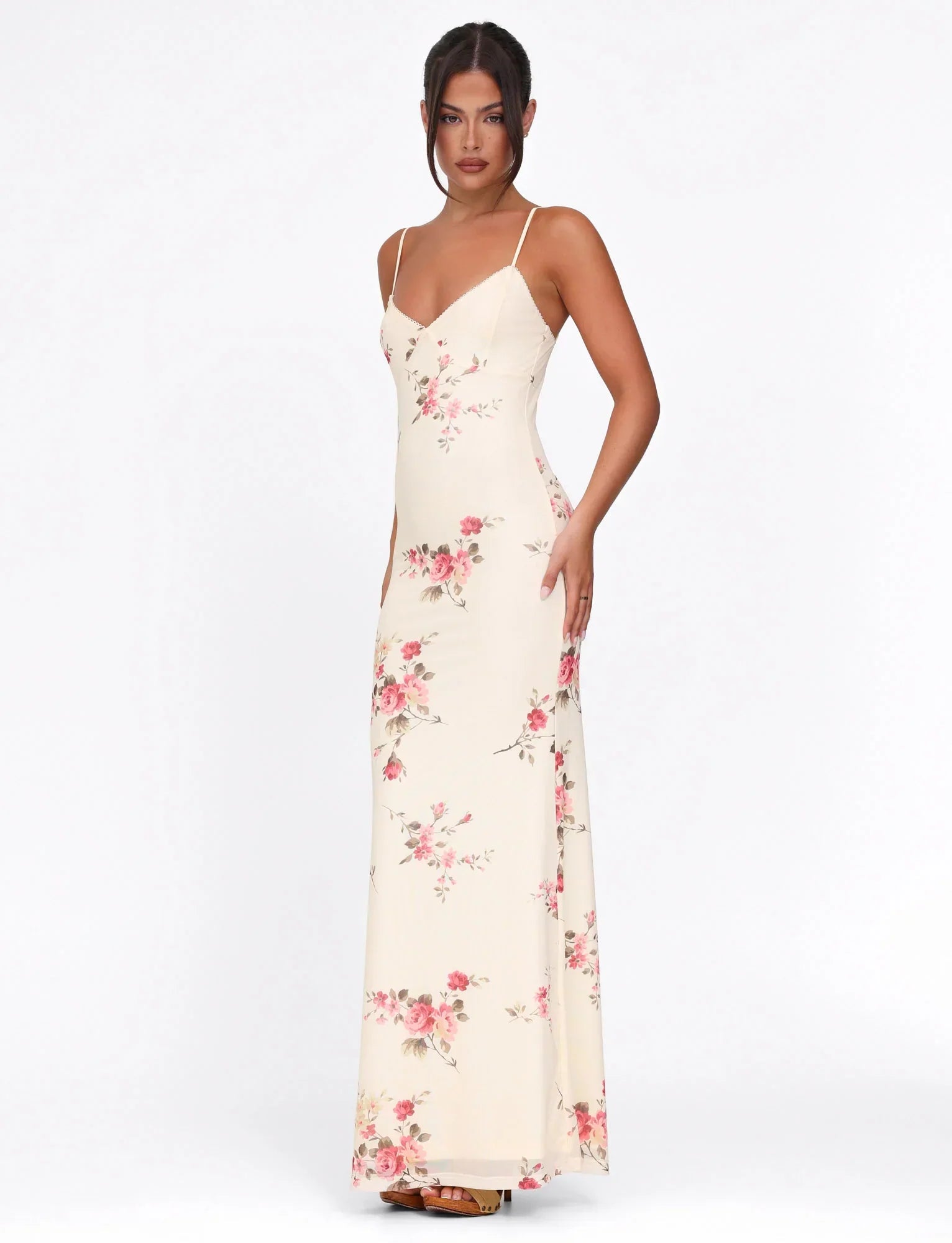 Nicole Floral Maxi Dress